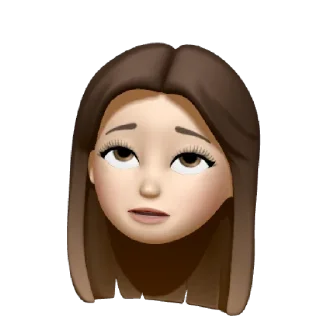 🙄 emoji anna🍍 Telegram sticker 24 of 30