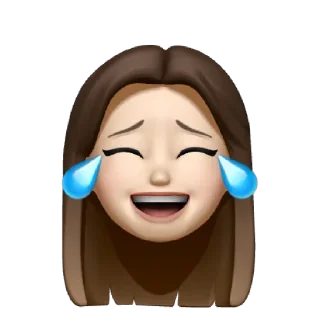 😂 emoji anna🍍 Telegram sticker 3 of 30