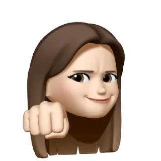👊 emoji anna🍍 Telegram sticker 18 of 30