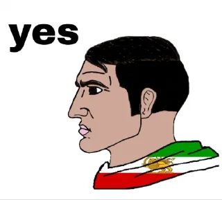 Sticker from Pan-iranism package