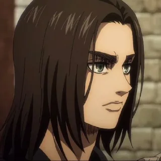 ⚔️ emoji 𖣘 Eren Jaeger (@Miyukotto) Telegram sticker 23 of 96