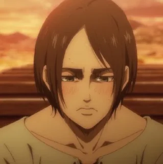 ⚔️ emoji 𖣘 Eren Jaeger (@Miyukotto) Telegram sticker 6 of 96