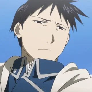 🔥 emoji Roy Mustang [@TodorokiShouto] Telegram sticker 8 of 75