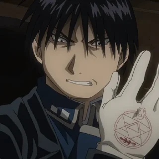 🔥 emoji Roy Mustang [@TodorokiShouto] Telegram sticker 24 of 75
