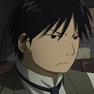 🔥 emoji Roy Mustang [@TodorokiShouto] Telegram sticker 14 of 75