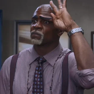 🤨 emoji Brooklyn Nine-Nine | @DL_Pack Telegram sticker 13 of 120