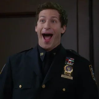 😍 emoji Brooklyn Nine-Nine | @DL_Pack Telegram sticker 18 of 120