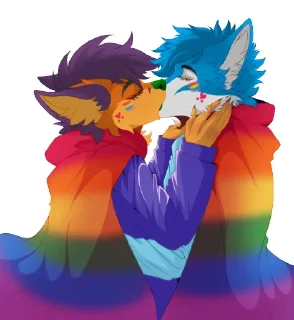 👄 emoji Fluffy Foxy Telegram sticker 20 of 120