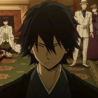 🔍 emoji Ranpo Edogawa | Bungou stray dogs @longroadtohell Telegram sticker 19 of 70