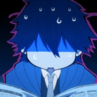 🔍 emoji Ranpo Edogawa | Bungou stray dogs @longroadtohell Telegram sticker 7 of 70