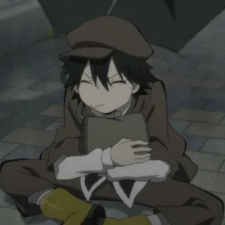 🔍 emoji Ranpo Edogawa | Bungou stray dogs @longroadtohell Telegram sticker 14 of 70