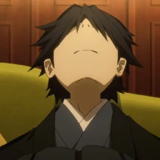 🔍 emoji Ranpo Edogawa | Bungou stray dogs @longroadtohell Telegram sticker 20 of 70
