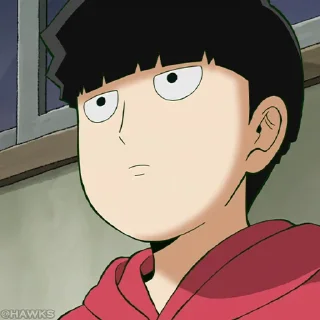 💯 emoji Mob 💯 (@TodorokiShouto) Telegram sticker 19 of 75