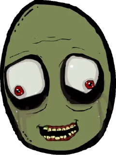😂 emoji Salad Fingers Telegram sticker 6 of 30