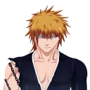 😡 emoji Bleach Telegram sticker 5 of 47