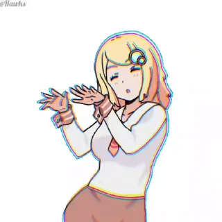 💃 emoji 🎥 RANDOM! (@TodorokiShouto) Telegram sticker 6 of 48