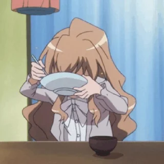 😋 emoji Toradora Animated Telegram sticker 17 of 18