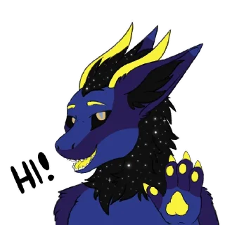 Sticker from Zafir Cosmic Nardoragon