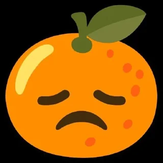 🌟 emoji Apelsin Telegram sticker 14 of 47