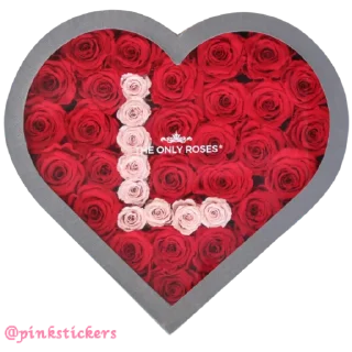 ❤️ emoji Flowers 🌸@pinkstickers🌸 Telegram sticker 6 of 47