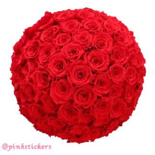 💐 emoji Flowers 🌸@pinkstickers🌸 Telegram sticker 20 of 47