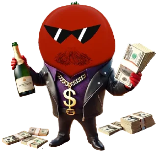 🤑 emoji TOMSolCoin Telegram sticker 6 of 17