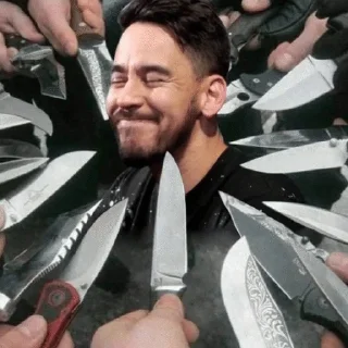 🔪 emoji Mike Shinoda | @byverrmy w @ko Telegram sticker 6 of 29