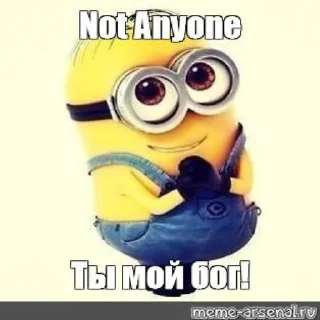 🙏 emoji миньони хаус Telegram sticker 11 of 30