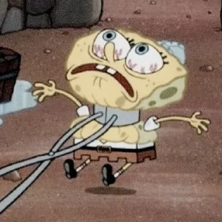 💀 emoji I love SpongeBob Telegram sticker 17 of 93