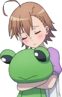 😔 emoji Misaka Misaka Telegram sticker 19 of 30
