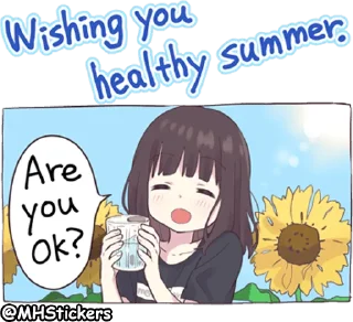 😊 emoji @MHStickers Kurumi Chan 5 Telegram sticker 23 of 41