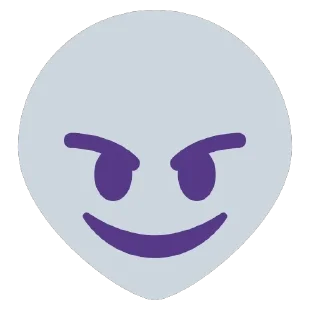 😈 emoji GLASS EMOJI (@Trustislie) Telegram sticker 2 of 30