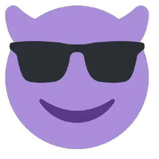😎 emoji GLASS EMOJI (@Trustislie) Telegram sticker 11 of 30