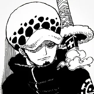 👍 emoji ☠️trafalgar law☠️ @zhekamag09 Telegram sticker 17 of 66