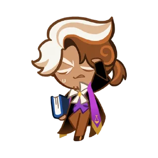 Sticker from Cappuccino cookie