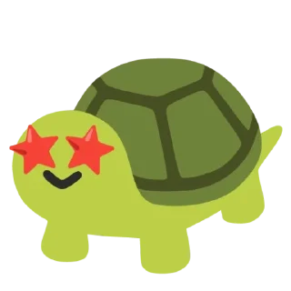 🤩 emoji черепашки Telegram sticker 17 of 120