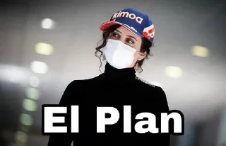 Sticker from El plan