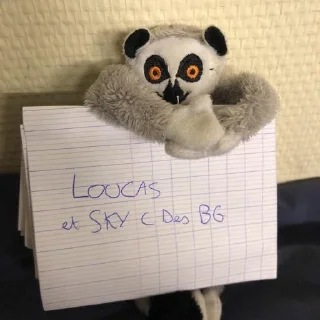 ❤️ emoji Walid The Sloth Telegram sticker 16 of 24