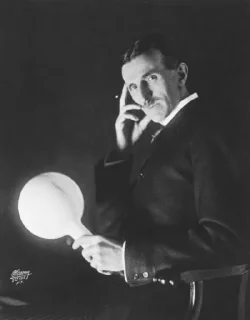 Sticker from Nikola Tesla