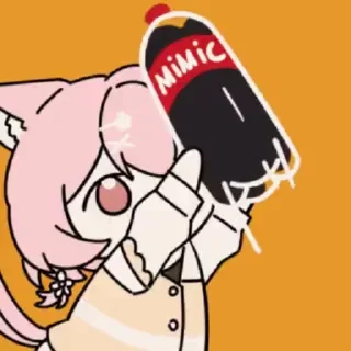 😛 emoji 三葉のテーマ Telegram sticker 22 of 36