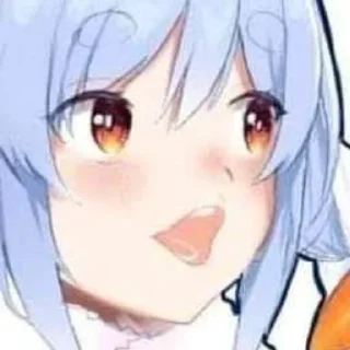 😏 emoji Usada Pekora Telegram sticker 6 of 21
