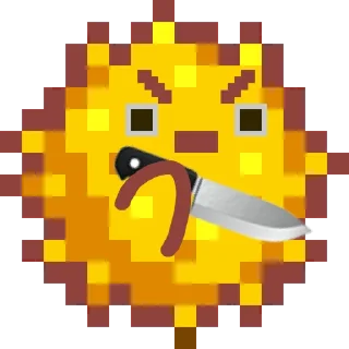 🔪 emoji Stardew Valley Puffer Telegram sticker 5 of 119