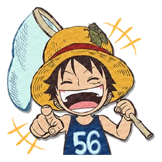 🤣 emoji ONE PIECE's Summer @Nekostickerss Telegram sticker 11 of 41