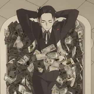 💸 emoji » . 大助Kambe✖️ ─ ∙ @Saiou . Telegram sticker 16 of 80