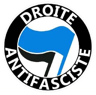 Sticker from Droite Antifa