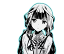😐 emoji Mary Scarlet Telegram sticker 16 of 120