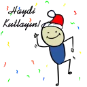 🎉 emoji Qonshu Christmas Türkçe Telegram sticker 7 of 11