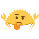 🤔 emoji rust-lang Telegram sticker 6 of 17