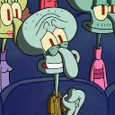 😍 emoji Squidward Telegram sticker 12 of 72