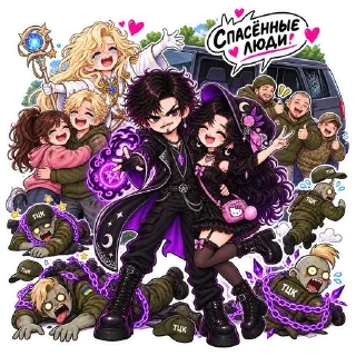 🫶 emoji Колдуны против Зе & ТЦК - @HouseVKbot Telegram sticker 12 of 44